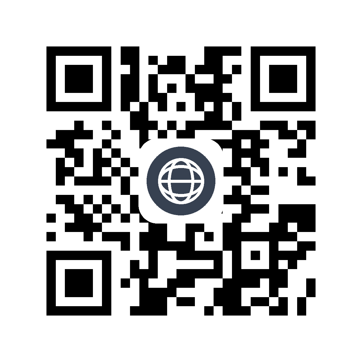 Website QR code for fmliakat.com.bd